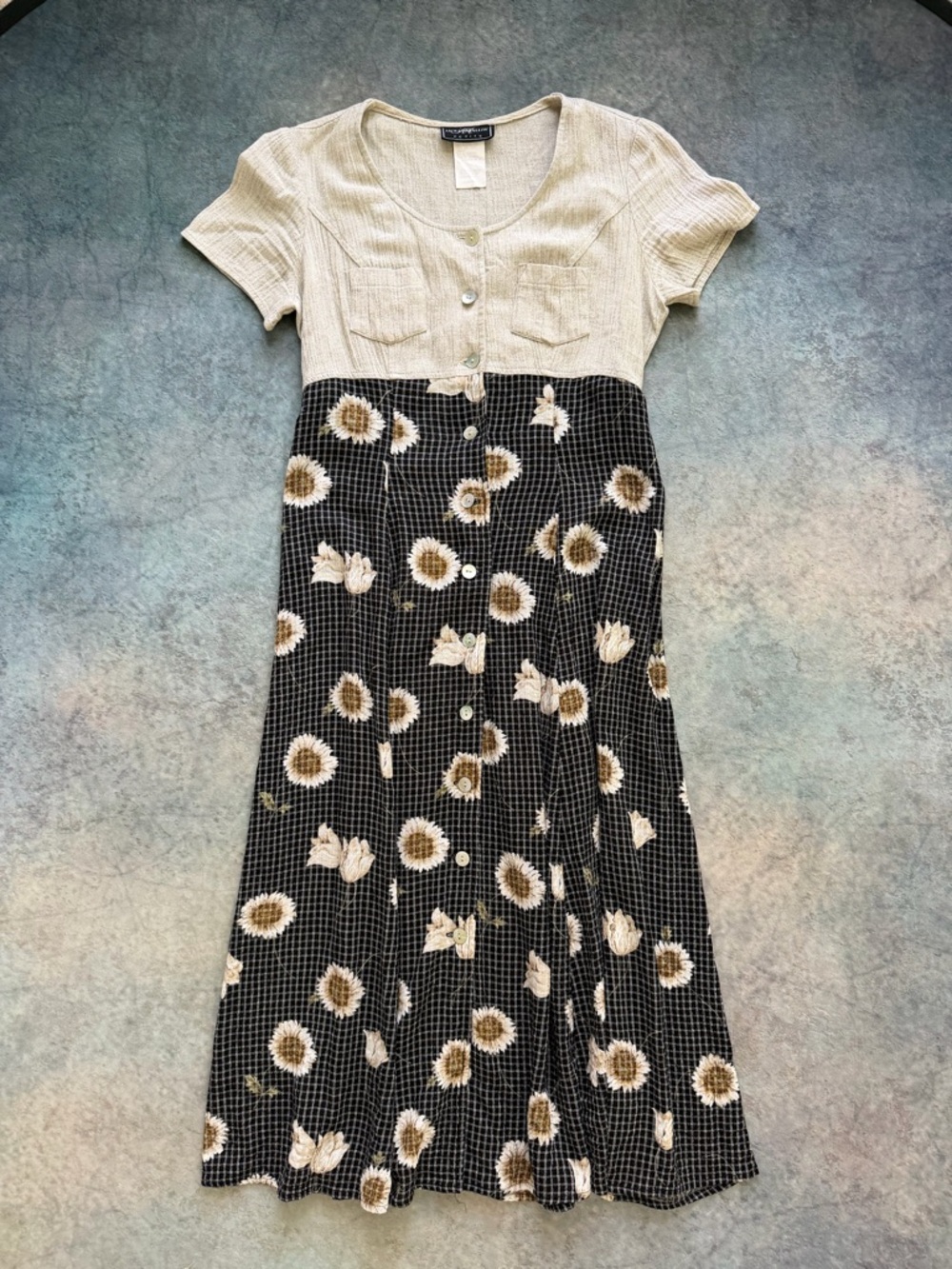Molly Malloy Petite Floral Patterned Dress